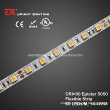 UL High CRI Epistar 5050 High Density LED Strip 4000k